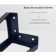 thumbnail image 2 of Dinheiro Pack de 4 Patas de Repuesto de Metal para Muebles, Negras, 15 cm, para Muebles, Armarios, Armarios, sofás y Otras Patas de Muebles.(15 cm, Negro Claro), 2 of 5