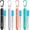 Black-Silver-Rose Gold-Turquoise, variant on Reusable Metal Straws (4Packs), Collapsible Travel Drinking Straws with Cases, Cruise Ship Essentials, Cruise Must Haves with Silicone for Gifts (Blue-Black-Rose Gold-Silver)