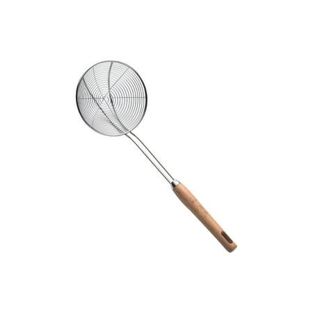 

Long Handle Frying Spider Mesh Cooking Strainer Basket Colander Stainless Steel