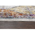 thumbnail image 3 of Rizzy Rugs Princeton Area Rug PRI108 Cream/Multi Curves Blocks 3' 11" x 5' 6" Rectangle, 3 of 5