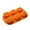 Orange, variant on 1Pack Pumpkin Cake Molds, Silicone Pumpkin Molds for Making Halloween Thanksgiving Fall Mini Cake, Chocolate Bomb, Jello, Soap, Candle(Orange3,7.68x7.28x1.06")