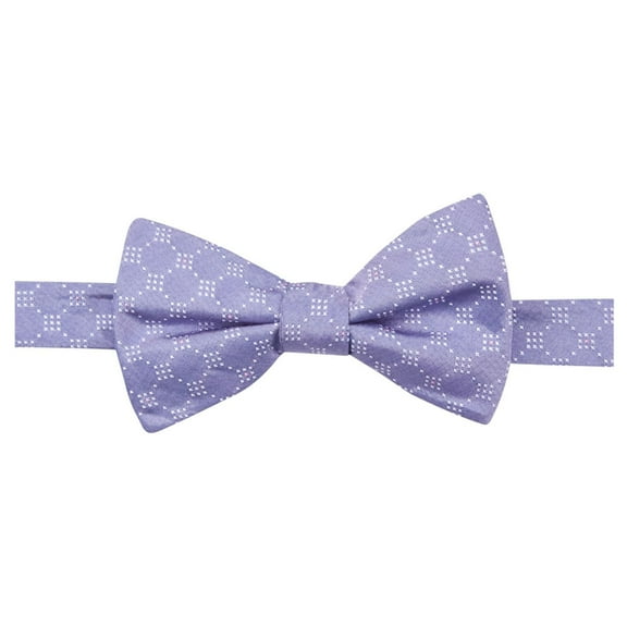 Ryan Seacrest Mens Spring Geo Self-tied Bow Tie, 526 , One Size, Purple, One Size
