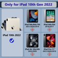 thumbnail image 2 of Funda AZZSY para iPad 10.9 2022 de décima generación con lápiz, 2 of 6