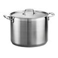 thumbnail image 2 of Tramontina Gourmet 16-Quart Tri-Ply Stainless Steel Stock Pot with Lid, Oven-Safe, Dishwasher Safe, 2 of 3
