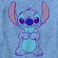 thumbnail image 2 of Boy's Lilo & Stitch Outlined Stitch Sketch Performance Graphic Tee Royal Blue Heather Large, 2 of 4