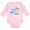 AD-Pink, variant on My Big Sister Loves Me with Cute Sharks Boys or Girls Long Sleeve Baby Bodysuit