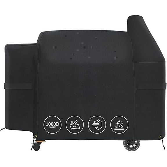 Covers & all Pit Boss Austin XL Grill Cover, Heavy Duty Grill Cover for Outdoor Grill, Waterproof & UV Resistant BBQ Cover for Austin XL, Rancher XL, Pro 1150, Z Grill 1000 (62" W x 24" D x 47" H)