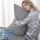 thumbnail image 5 of Fundas de almohada refrigerantes CHOSHOME Q-Max > 0.45, paquete de 2, Grey King, 5 of 7