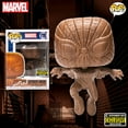 thumbnail image 3 of Pop Marvel 3.75 Inch Action Figure - Wood Deco Spider-Man #719, 3 of 8