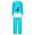 thumbnail image 4 of Sevevn Lounge Sets for Women Women's Casual Christmas Printed Long Sleeved Round Neck Top With Pants Set Great Gifts for Less, 4 of 4