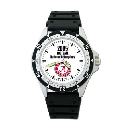 Alabama Crimson Tide 2009 Football National Champions Mens Option Watch