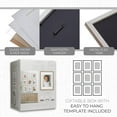 thumbnail image 6 of Sheffield Home 9-Pc Wall Decor Picture Frame Set 11x14” Matted Picture Frames for Home Decor, Light Natural, 6 of 6