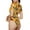 Colorful Bohemian Sunflower, variant on Husky Head Womens One Piece Swimsuits Modest Tummy Control Bathing Suits Lace Up Slimming Swim Suit-Small