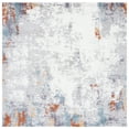 thumbnail image 6 of Safavieh  Berber Shag Chandita Rug Blue Rust/Ivory 9'  x  12' 9' x 12' Indoor Living Room,Bedroom,Dining Room Rectangle, 6 of 8