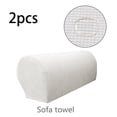 thumbnail image 3 of 2 uds funda de sofá fundas de sillón protectoras elásticas para muebles para Blanco Zulema Fundas Sillones, 3 of 7