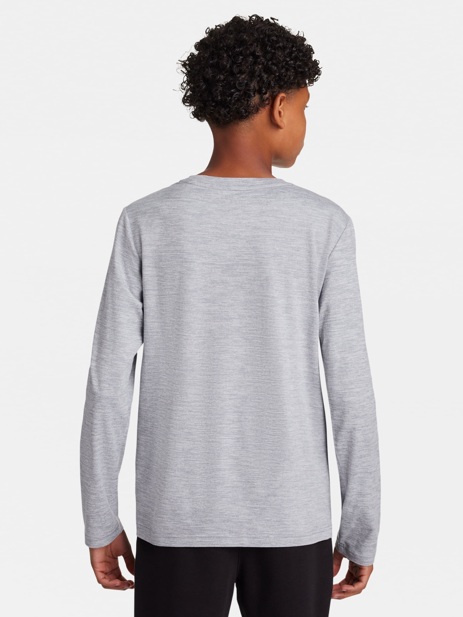 Reebok Boy's Legacy Performance Long Sleeve Core T-Shirt, Sizes 4-18