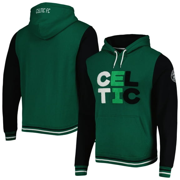 Men's Green/Black Celtic Lifestyle Pullover Hoodie