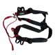 thumbnail image 5 of Soidarity Correa de pecho para escalada, correas de hombro para escalada en roca, ajustable profesional, para el cuerpo, fijador corporal para Escalada Negro, 5 of 6