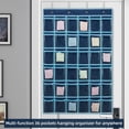 thumbnail image 6 of 36 Pockets Classroom Pocket Chart for Cell Phone and Calculator Holder, Door Wall Hanging Pocket Chart for Classroom with Number Stickers, 6 of 7