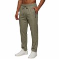 thumbnail image 3 of Baggy Sweatpants Men Big and Tall Straight Leg Comfy Gym Activewear with Pockets Cargo Athletic Work Track Pants, XL, 3 of 7