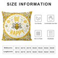 thumbnail image 5 of Leisuo Spring Summer Throw Pillow Covers,Yellow Honeycomb Polka Dots Cushion case Farmhouse Spring Summer Home Decorative for Couch Sofa Outdoor Patio Living Room, 5 of 5