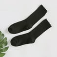 thumbnail image 2 of Vorkoi Women's Ruffle Socks,Casual Cute Ankle Socks Breathable Knit Cotton Warm Soft Frilly Crew Socks for Women, 2 of 4