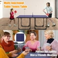 thumbnail image 3 of Costway Multi-Usage Pliable Table de Pique-Nique Table de Ping-Pong Compacte Amovible, 3 of 10