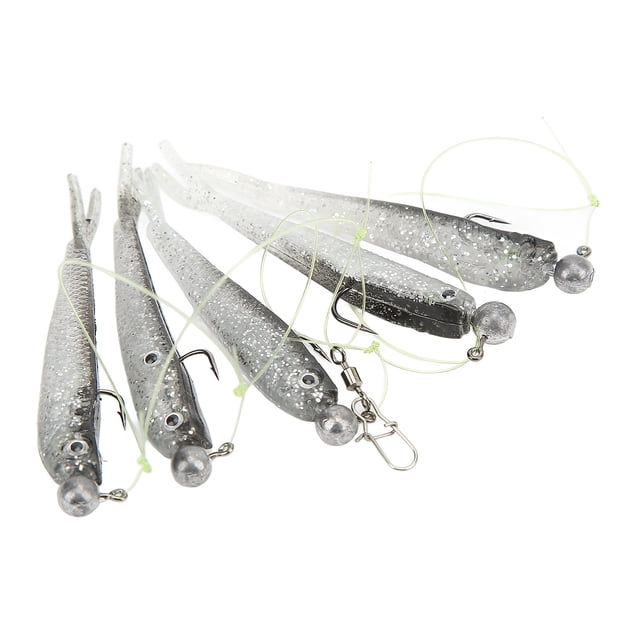 Umbrella 1 Set Umbrella Fishing Rig Kit Set Artificial Soft Fishing Lures Bait Rig for Freshwater