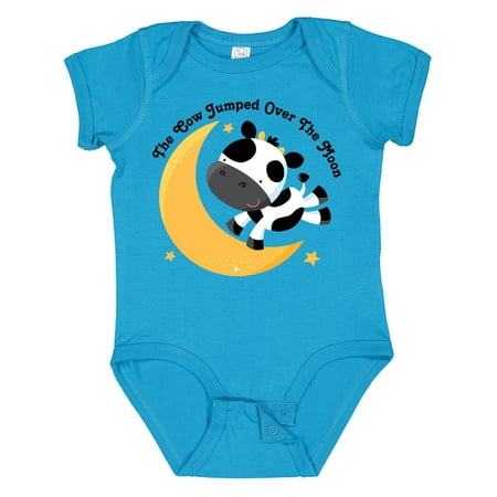 

Inktastic Cow Jumped over the Moon Gift Baby Boy or Baby Girl Bodysuit