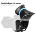 thumbnail image 3 of Camera Viewfinder, Professional LCD Magnifier Viewfinder 3X Camera Screen Sunshade Hood for 3in/3.2in LCD Screen, Adjustable DSLR Viewfinder for Camcorder, DSLR SLR Camera, 3 of 9