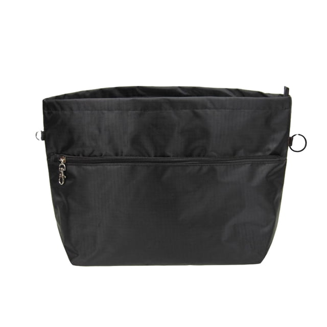 Yuarrent Organizador de almacenamiento elegante y práctico de tela Bolso de nailon resistente y simple a prueba de agua Bolso de mano negro Type3 NO3