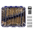thumbnail image 1 of Juego de brocas HURRICANE, 276 piezas, titanio Twist con brocas S2, 1 of 9