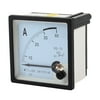 Unique Bargains Class 1.5 Accuracy 0-30A Screw Mount Square Amperemeter Panel Meter Gauge