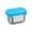 Blue, variant on HBBKVI Food Storage Containers with Lids 2oz, Stainless Steel Food Storage Containers for Dipping Sauce, Meal Prep Containers