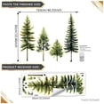 thumbnail image 3 of Adhesivo decorativo de pared Lilacanthara, pino, color verde, vinilo PVC, 3 of 7