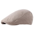 thumbnail image 5 of 2020 Spring, Summer and Autumn New Hat Simple Light Board Peaked Cap Female British Retro Casual Beret Men's Youth Fashion, 5 of 6