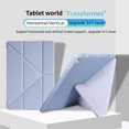 For2024M2protective case deformation Yfold for ipad 10.2 leather case
