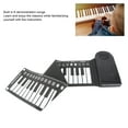 thumbnail image 3 of Piano Portátil, 32 Niveles de Ritmo de Ritmo Roll up Piano Altavoz 49 Llaves para Al Aire Libre, 3 of 7