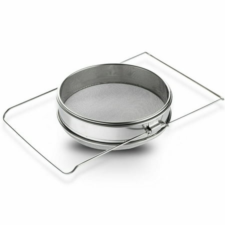 

Honey Strainer Double Sieve Stainless Steel Apiary Beekeeping Honey Filter Tools Durable Practical Double Sieve Mesh Strainer Reinforced Frame Stretch Handle Apiary Beekeeping Honey Strainer Honey