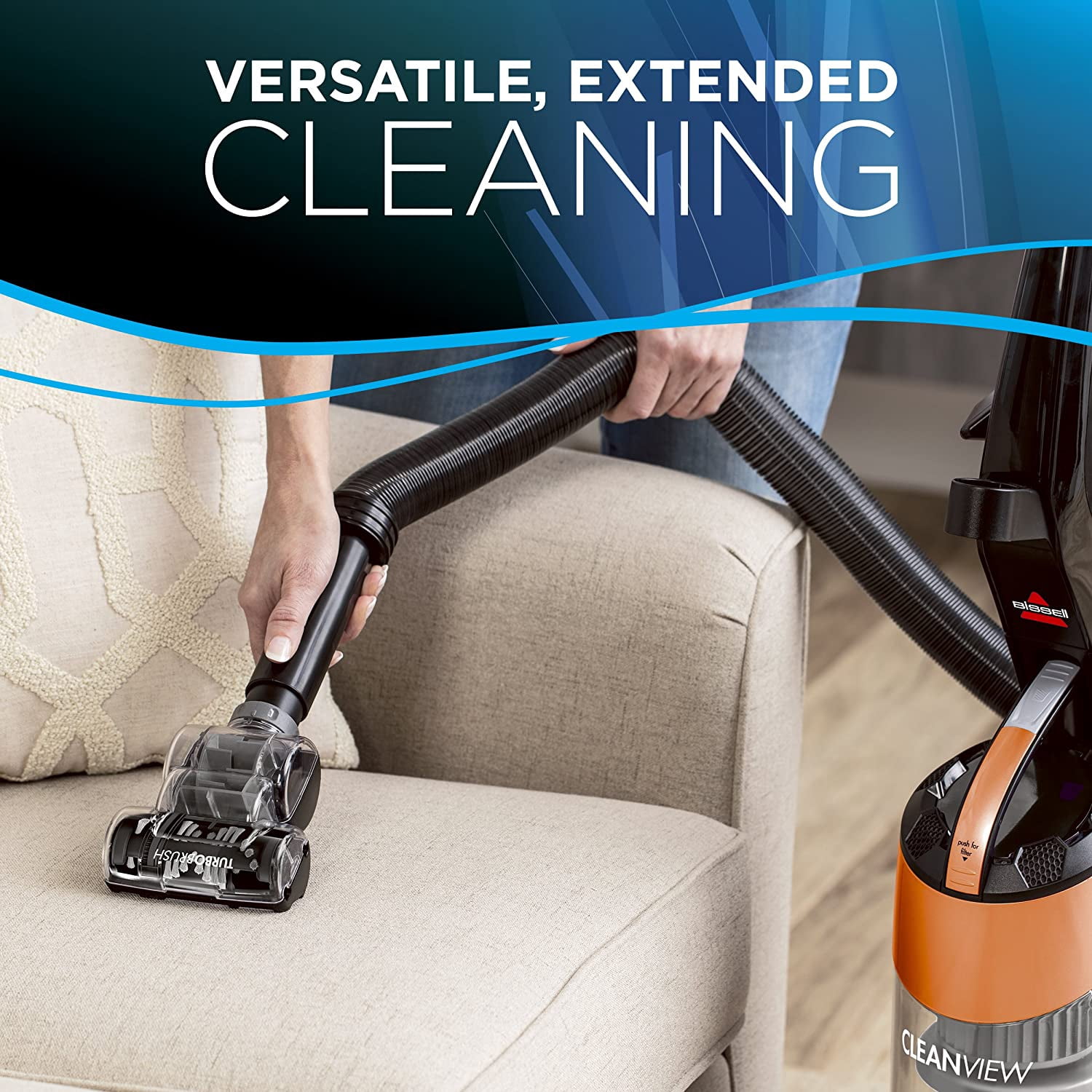 Bissell Cleanview Upright Bagless 