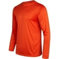 thumbnail image 2 of iXtreme Mens Athletic Shirts - 4 Pack Lightweight Performance Dry Fit Long Sleeve Shirts for Men (S-3X), 2 of 7