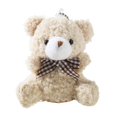 thumbnail image 3 of Muñeco de oso de peluche con pajarita de dibujos animados multicolor de 8 cm, adorno para bolso, oso de peluche colgante, juguetes para niños, llaveros, colgante de oso de peluche, 3 of 5