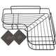 thumbnail image 1 of WRITWAA Estante Esquinero De Metal Negro Para Ducha Con Montado En Pared Organizador Multiusos Para, 1 of 8