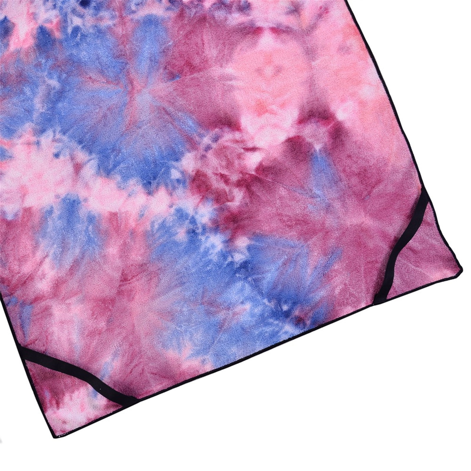 FastXmas Beach Chair Towel, Microfiber Colorful Tie Dye Lounge Chair Cover with 3 Side Pockets, Quick Dry Chaise Lounge Cover Soft Thick Oversized Pool Towel for Outdoor Sunbathing Furniture(29"x82")