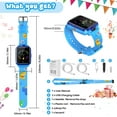 thumbnail image 5 of SHANNA Kid's 4G GPS Cellular 40 mm Blue Plastic Case with Blue Band, Blue, 5 of 7
