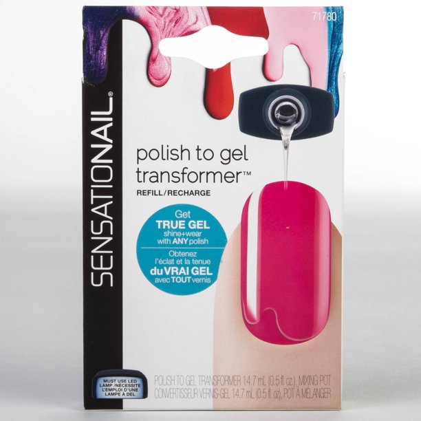 Sensationail Nail Polish to Gel Nail Polish Transfomer .5fl oz Bottle