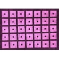 thumbnail image 1 of Ahgly Company Indoor Rectangle Abstract Purple Modern Area Rugs, 2' x 3', 1 of 4