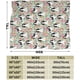 thumbnail image 3 of Manta personalizada con diseño de leopardo de Catahoula, para amantes de los perros, con flores y flores, suave y acogedora manta de vellón para sofá, cama, sala de estar, decoración de 50 x 40, 3 of 8