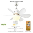 thumbnail image 3 of Foco Ventilador Hexa Mil Luces, 3 of 6