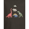 thumbnail image 6 of Garanimals Toddler Boy Long Sleeve Graphic T-Shirt, Sizes 12M-5T, 6 of 7